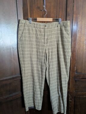 L.L. BEAN Plaid Pants